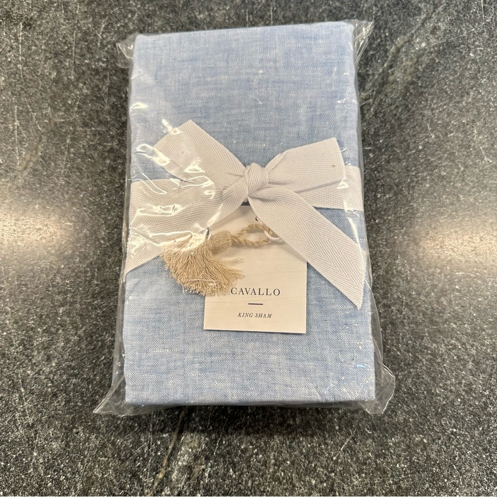 Cavallo Linen King Sham
